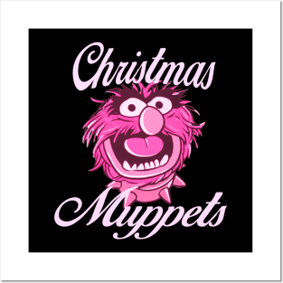 christmas of muppets Posters and Art